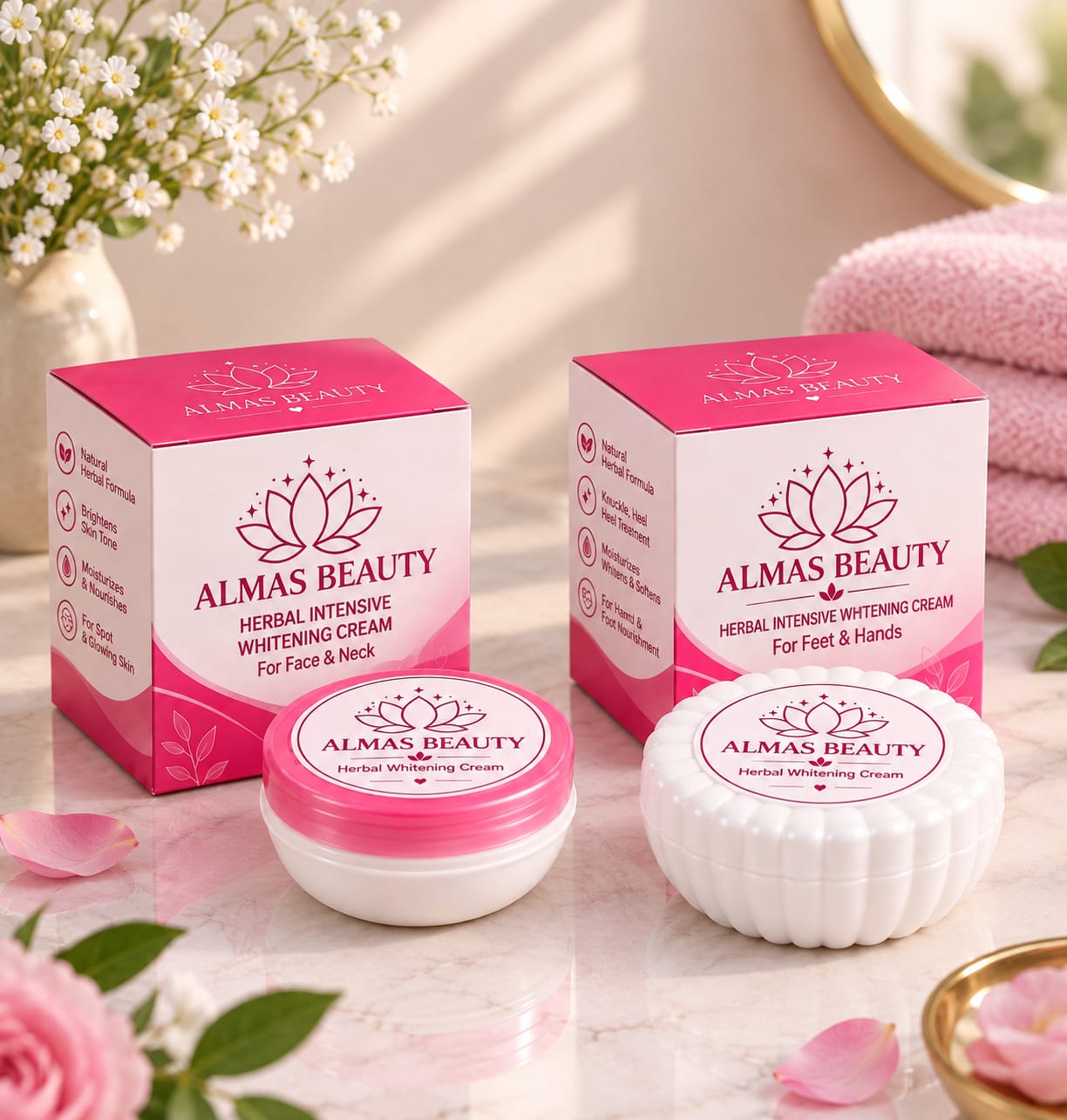 Almas Beauty Herbal Whitening Cream